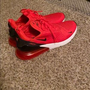 Nike Shoes - Red and black Nike Airmax 270. price negotiable Nike Shoes - Red and black Nike Airmax 270. price negotiable